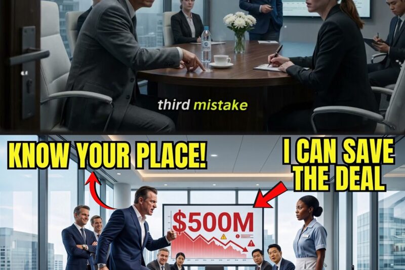 “Stick to Mopping!” Execs Threw Trash at Black Woman — Until Her Mandarin Saved a Dying $50M Deal 