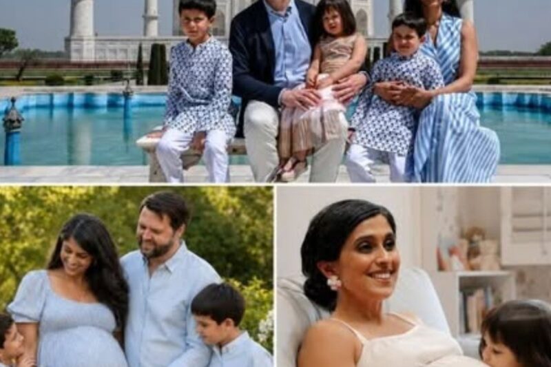 Usha Vance Glows With Joy As Family Awaits Baby Number Four