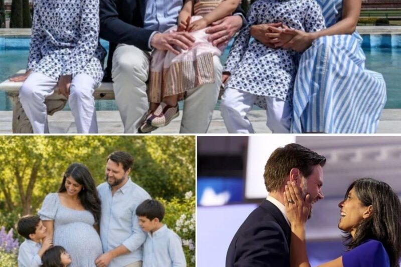 Usha Vance Glows With Joy As Family Awaits Baby Number Four