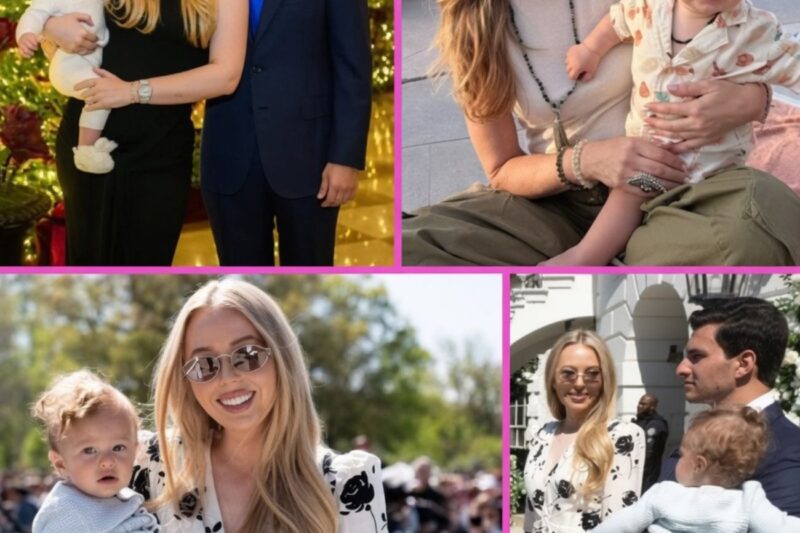 Tiffany Trump makes a rare white house appearance with baby son at annual egg roll event