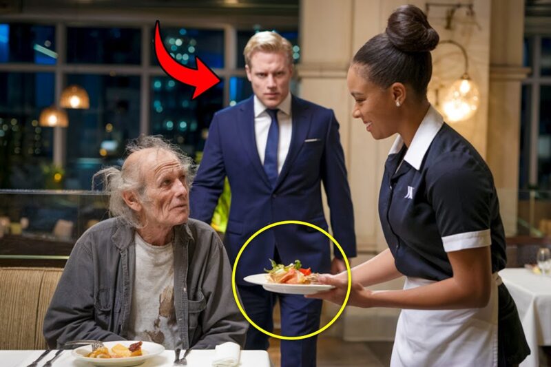 Black Waitress Pays For Homeless Man in Restaurant, What Happens Next Changes Her Life Forever 