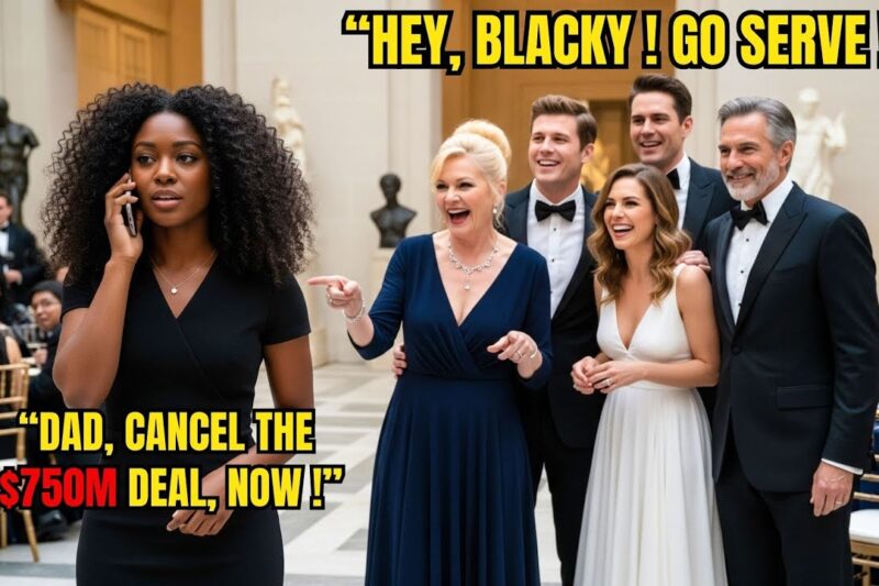 A Billionaire Family Mocked the Black CEO’s Daughter — Seconds Later, Their $750M Deal Collapsed 