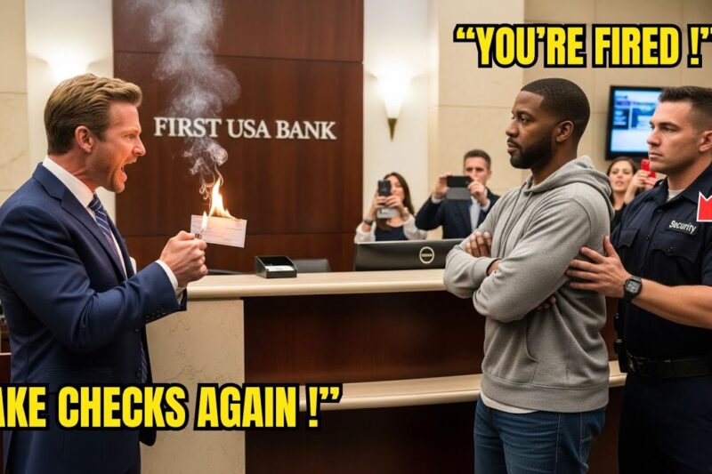 Bank Manager Burns Black Man’s Check — Unaware He Owns the Bank 