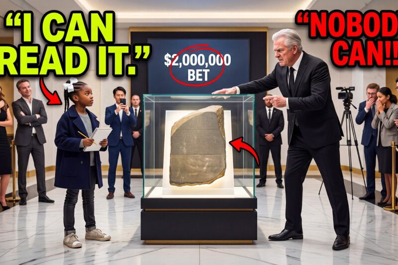 Billionaire Bet $2 Million “Nobody Can Read This” — Poor Black Child Did, Everyone Gasped 