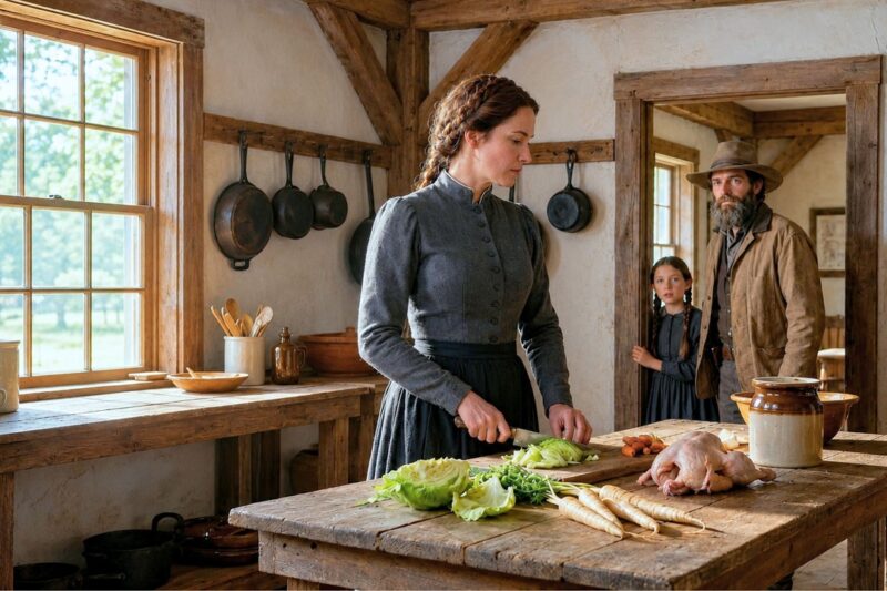She Cooked With the Scraps They Threw Out — By Sunday the Rancher Begged Her to Stay 
